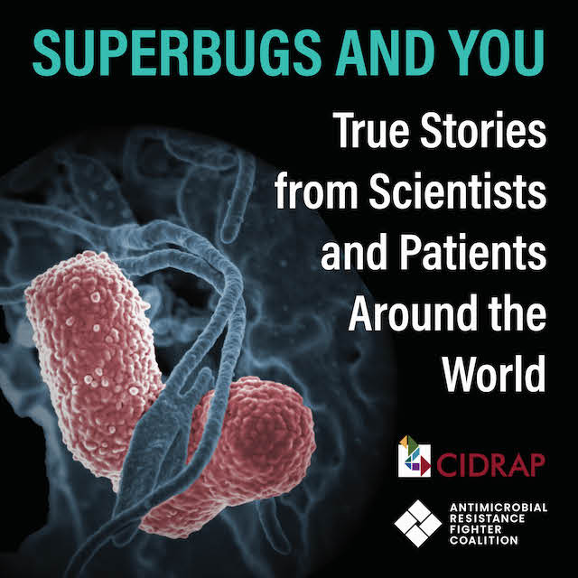 🎙️🌽 A new Superbugs and You episode just dropped! Listen in as Drs Marnie Peterson, @LanceBPrice, Francisco Diez-Gonzalez, and Paul Plummer discuss antimicrobial resistance and veterinary care, food safety, farming, and more cidrap.umn.edu/antimicrobial-…