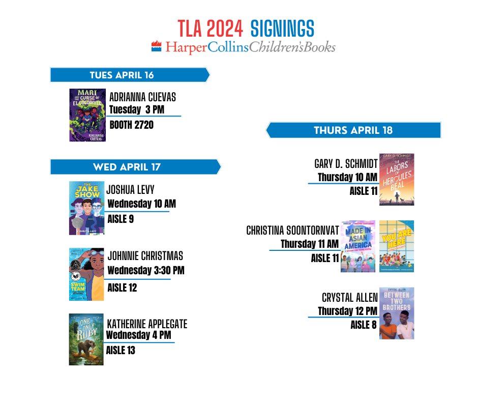 Exhibits are now open at #TLA24!