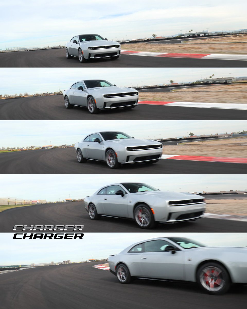 DriversAutoMart's tweet photo. MODERN MUSCLE: The all-new 2024 #DodgeCharger 🚘 focuses on function, avoids excess and subtly acknowledges inspiration from the clean, timeless lines of its predecessors. 💪⚡ #Dodge 💨 https://t.co/mAacFyUfng