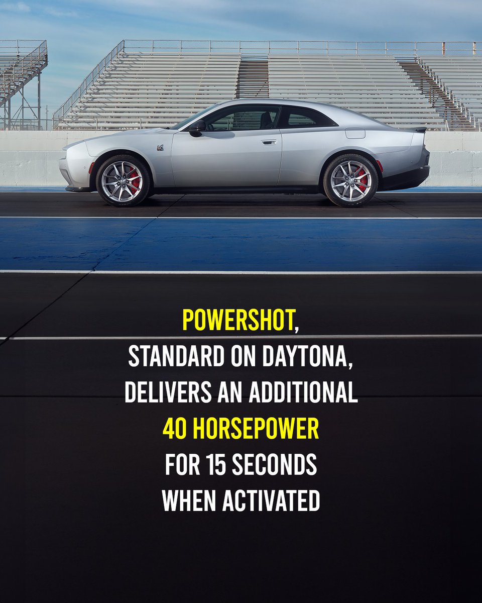 DriversAutoMart's tweet photo. MODERN MUSCLE: The all-new 2024 #DodgeCharger 🚘 focuses on function, avoids excess and subtly acknowledges inspiration from the clean, timeless lines of its predecessors. 💪⚡ #Dodge 💨 https://t.co/mAacFyUfng