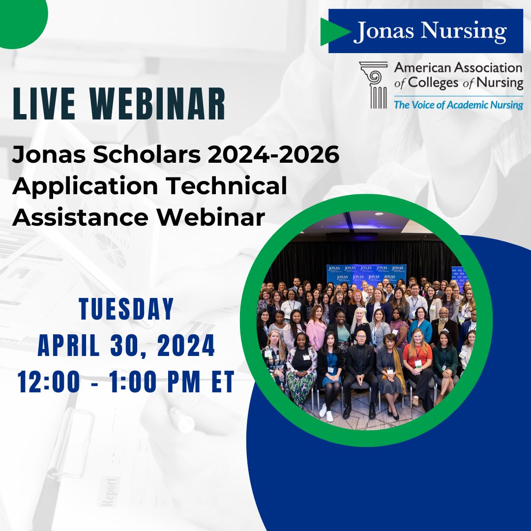 Have questions about the #JonasImpact Scholars program application? Join us for a live webinar on 4/30 at 12pm ET and get answers to all your questions! bit.ly/49wD7La