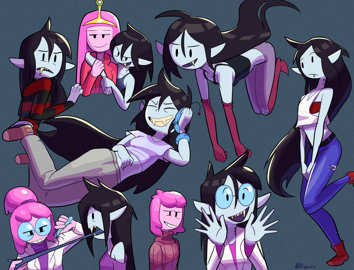Some Marcelines with a splash of Bubblegum
