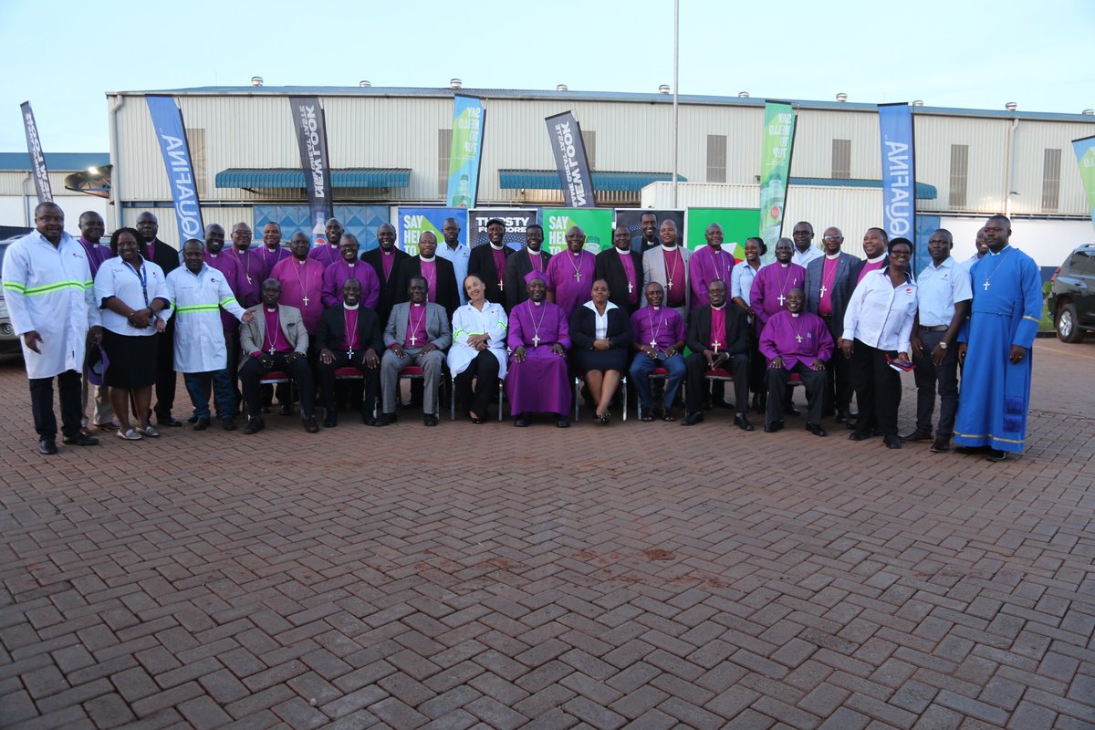 Archbp_COU's tweet photo. During this visit, we witnessed the way in which our drinks are produced and packaged.
@crown_beverages meets international standards in production, packaging and customer satisfaction.
I am grateful to @MaggieKigozi3, Mrs Hilda Mbabazi the CEO and team for the job well done. https://t.co/ui9m1ujLqO