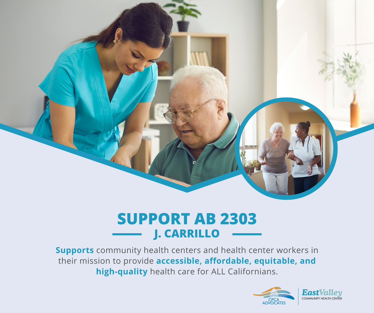 🌟 AB 2303 supports CHCs with state wage increases, ensuring top-notch care for all. PPS Rate Increase means better reimbursements, maintaining high-quality care. Together, we build a healthier community! 🏥🔍🌱 #SupportAB2303 #CHCAdvocacy
