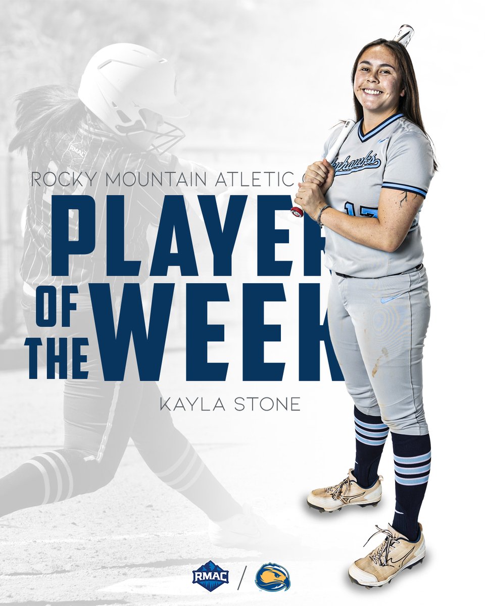 No doubter😏

With 11 hits, 3 doubles, a triple, 2 home runs, 5 runs scored, and 9 RBIs, Kayla Stone is your Week 11 <a href="/RMAC_SPORTS/">RMAC Sports</a> Player of the Week!🔥

#ToTheTop