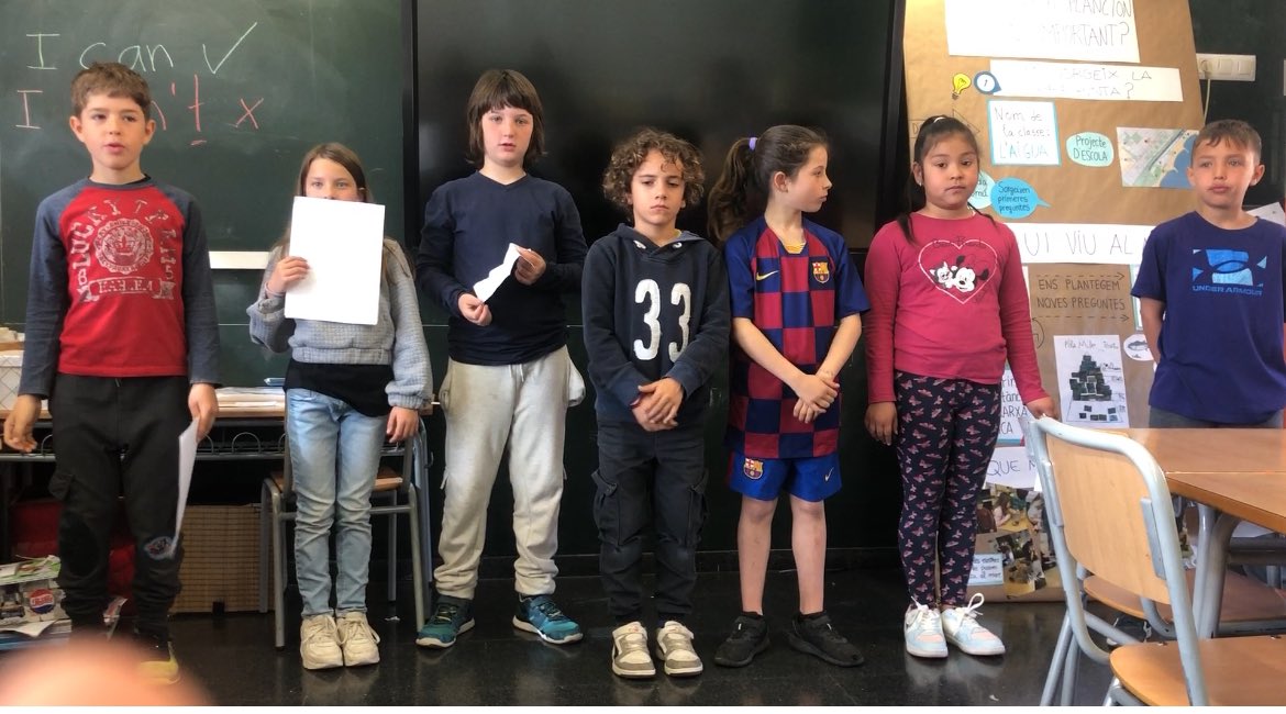 arenaldellevant's tweet image. Últims assajos de la classe de l’aigua per demà a la Fira Faig! Quins nervis! Però quina bona feina hem fet!! Queda 1 dia!! #programafaig #projectedaula
