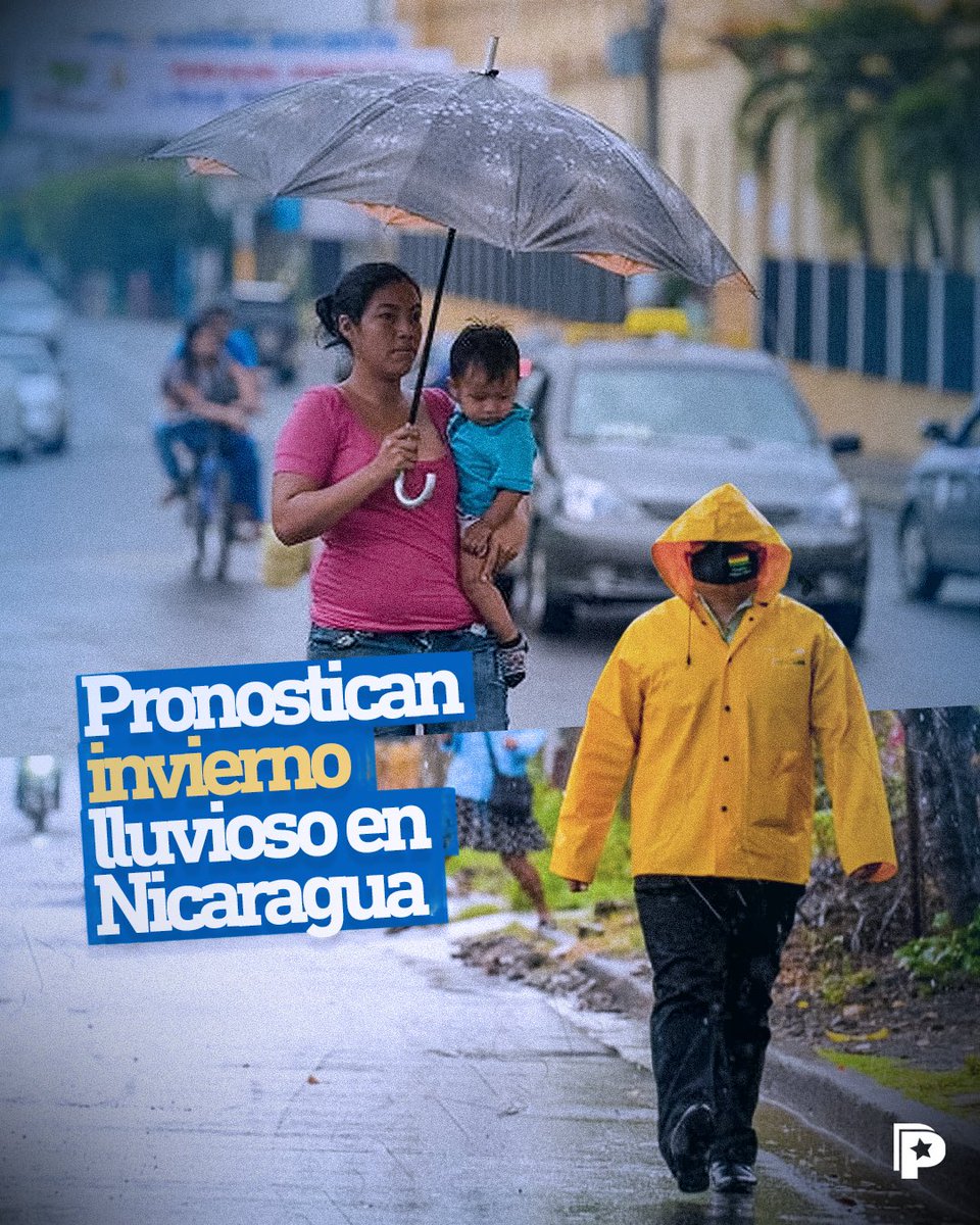 ☔🇳🇮❗ El director de Meteorología del Instituto Nicaragüense de Estudios Territoriales (INETER), Marcio Baca, afirmó que entre los principales pronósticos destaca que el invierno se establecerá plenamente después del 20 de mayo.