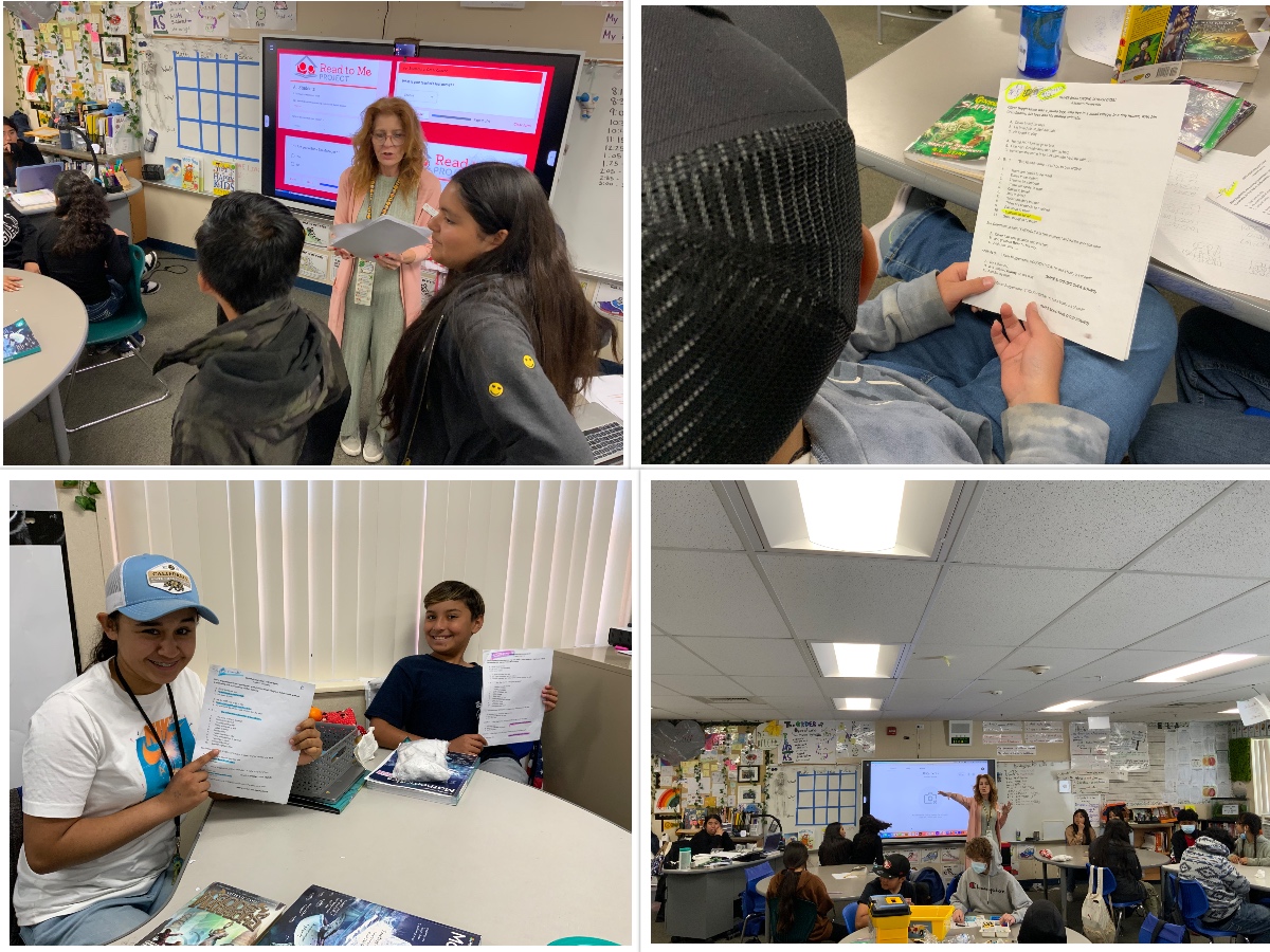 Read to Me Project visits Ms. Deloya’s 6th grade class. Ms. Beverly we had so much fun during this activity: Oliver Bigglestone, Scooch Over theatre play 📄@VistaVerdeGrizz @ASA_PolarBears @marychapagusd @OakBrownBears @GUSDEdServices @GUSDFACE @LCortezGUSD @Zjgalvan