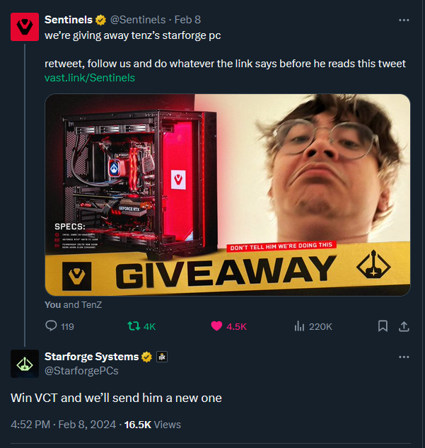 Starforge Systems tweet media