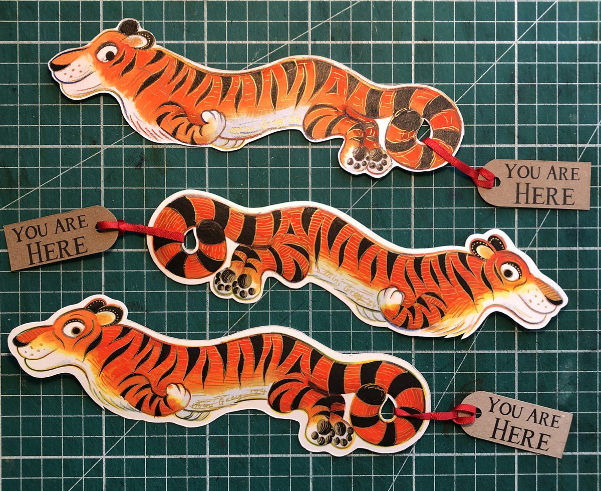 TigerMarks for the #BookmarkProject @slhattersley