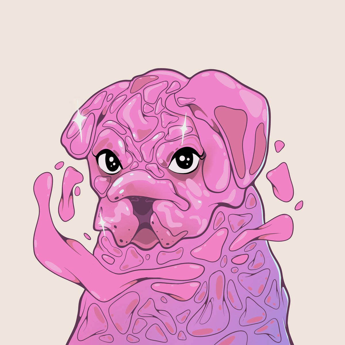 Artifexr's tweet photo. Introducing a one-of-a-kind character inspired by the style of “globs”: the loyal canine companion of the infamous @wetikos on a relentless pursuit of $LSP

#DripUltimate 🔗 below https://t.co/g73ufbIUn6