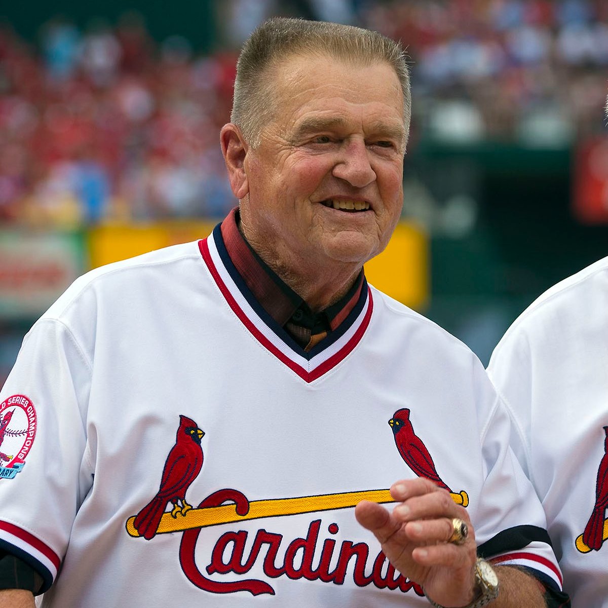We join the @Cardinals in mourning the loss of former manager Whitey Herzog - no doubt a legend in this town. Our condolences go out to Herzog's family and friends, the Cardinals and everyone who knew him.