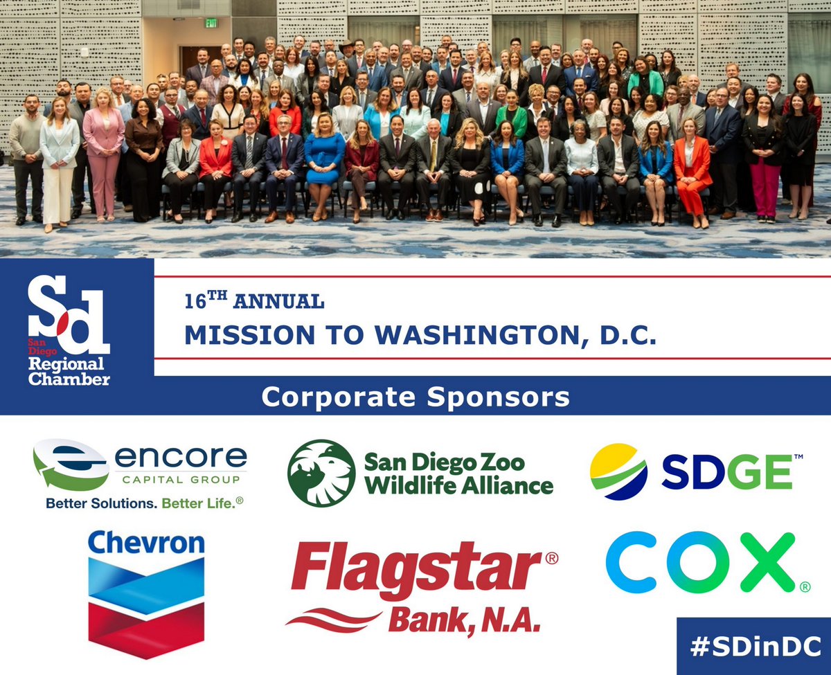 SDCRE's tweet photo. Great to be part of this delegation of 170 business leaders from San Diego to Washington D.C.! #SDinDC https://t.co/KI17jOgcn5