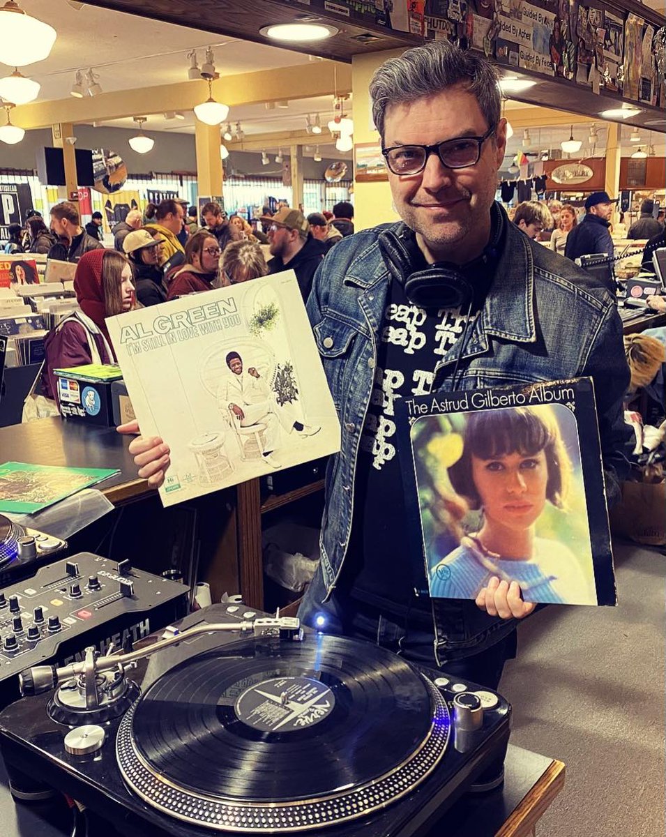 It's not a @recordstoreday party without DJ @JakeRudh kicking things off! Jake will start spinning at 10am this Saturday. Our RSD schedule is here⬇️⬇️⬇️ electricfetus.com/NewsItem/5138