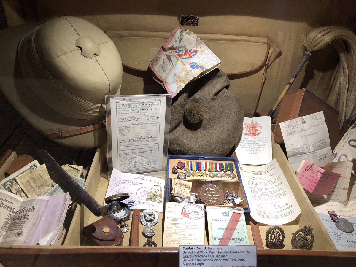 The contents of this suitcase now part of our displays . Take a look during your next visit #BygonesTorquay #EnglishRiviera