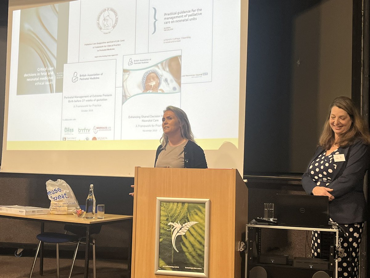 More of the speakers from todays All Wales Managed Clinical Network PPC Perinatal Palliative Care Conference 2024 at the National Botanic Gardens of Wales. Really informative day so good to network and have the opportunity to meet face to face.