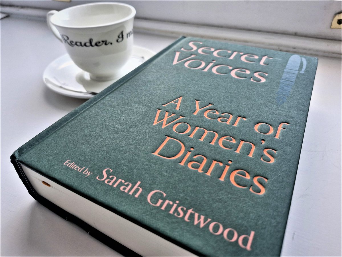 Oooh, a new book to review arrives in the post. If it's as good inside as its exterior suggests, we're in for a treat. (A Year of Women's Diaries edited by Sarah Gristwood, published by Batsford) #books #reading #womenwriting @BatsfordBooks @sarahgristwood