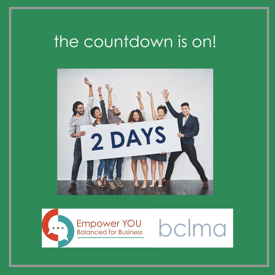 BCLMA's tweet image. 2 day countdown!