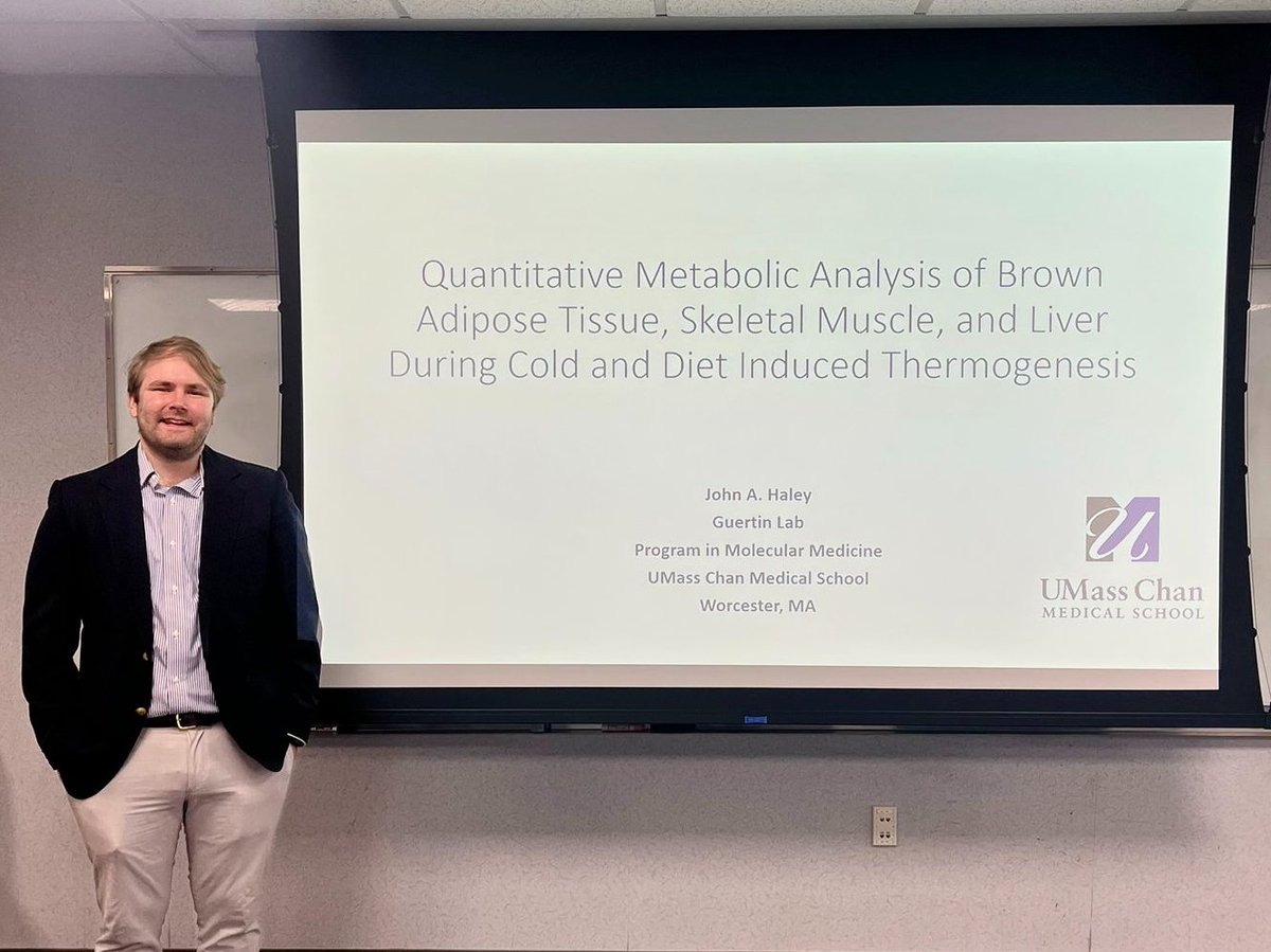 UMass Molecular Medicine (@progmolmed) on Twitter photo 🎉👨‍🎓Congratulations to Dr. John Haley for a successful defense! 🌟👏 <a href="/UMassChanGSBS/">Morningside Graduate School of Biomedical Sciences</a> <a href="/guertin_lab/">Dave Guertin</a> <a href="/RDavisLab/">Davis Lab</a> <a href="/UMassChan/">UMass Chan Medical School</a> 🎉👨‍🎓Congratulations to Dr. John Haley for a successful defense! 🌟👏 <a href="/UMassChanGSBS/">Morningside Graduate School of Biomedical Sciences</a> <a href="/guertin_lab/">Dave Guertin</a> <a href="/RDavisLab/">Davis Lab</a> <a href="/UMassChan/">UMass Chan Medical School</a>