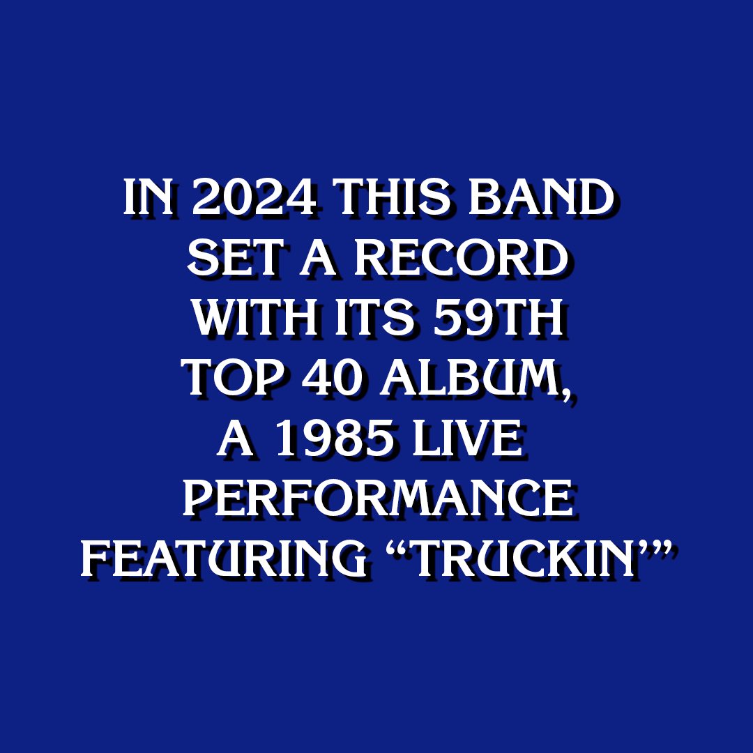 Take a wild guess? 💀⚡️ From last night’s Jeopardy, Season 40, Episode 157.