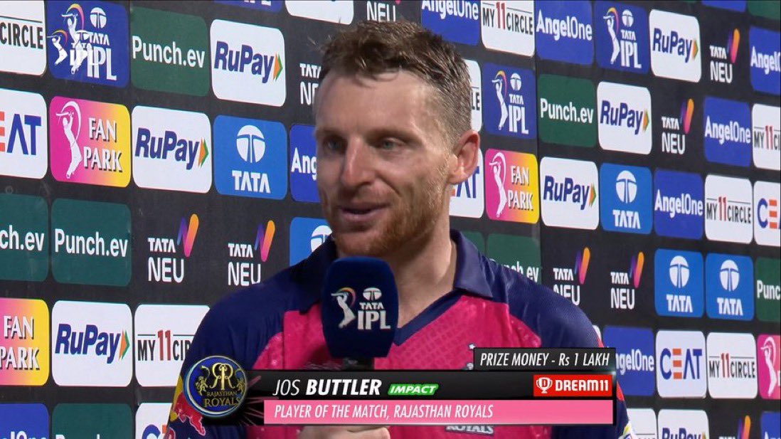 Jos Buttler said 'We have seen Kohli & Dhoni staying till the end and finishing the matches - I just applied the same today'. #Josbuttler #KKRvsRR #DHONI𓃵 #ViratKohli𓃵