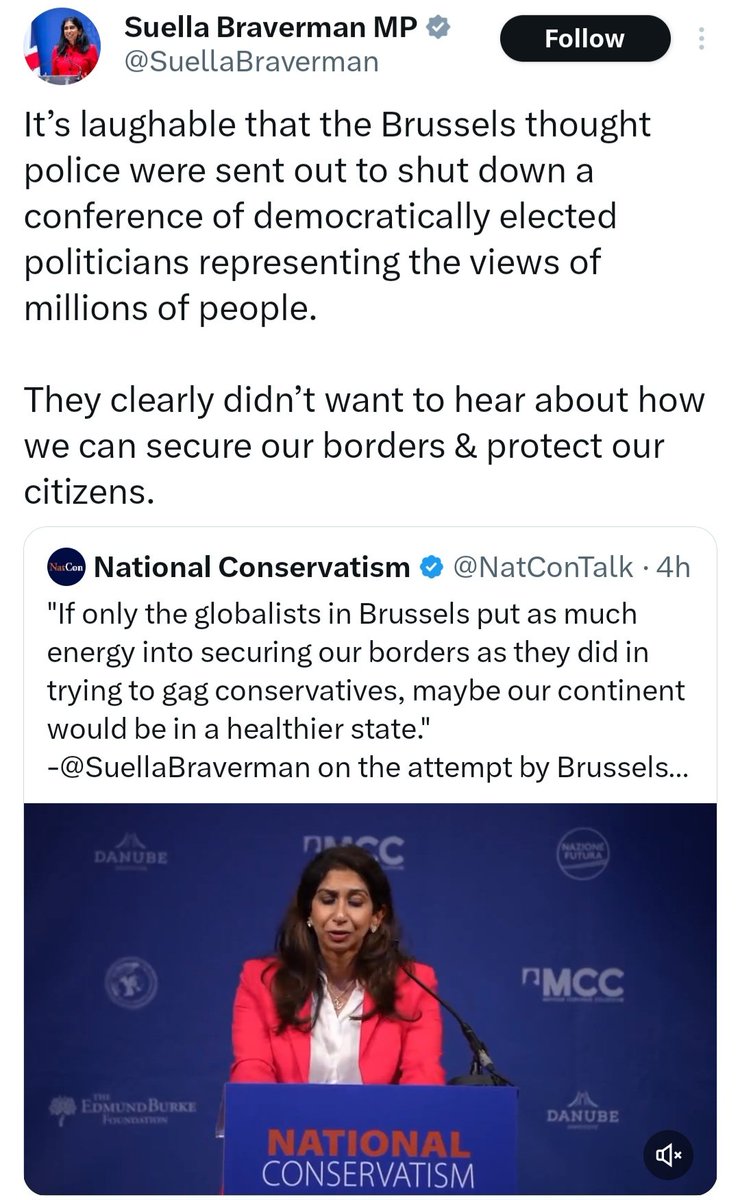 As a guest in another country, have you tried just respecting their laws and maybe integrating? You had no problem shutting down our free speech but now you cry? You're elected here, for now, but not there & and Baccy Breath isn't elected anywhere. Cope.