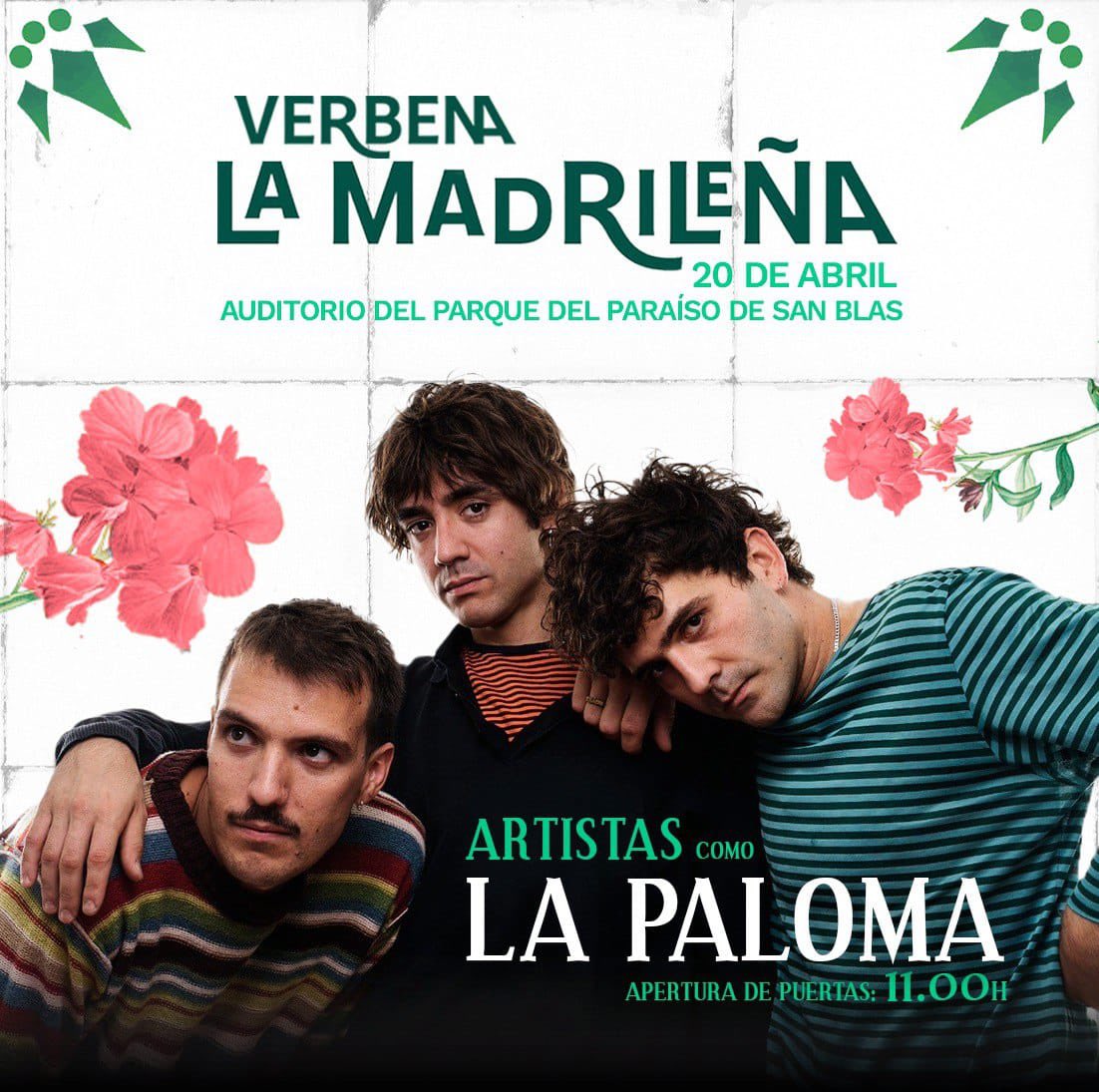MADRID sorpresaaaaa este sábado tocamos en la verbena de @MasMadrid__ 🫣🫣 tickets por aquí masmadrid.org/verbena-la-mad…