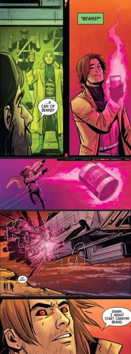RPHutch1975's tweet image. A can of beans...
#Gambit #xmen