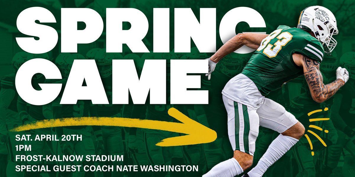 Come out and support @TUDragonFB as we wrap up Spring Football! #GRIND 🐲🟢🟡