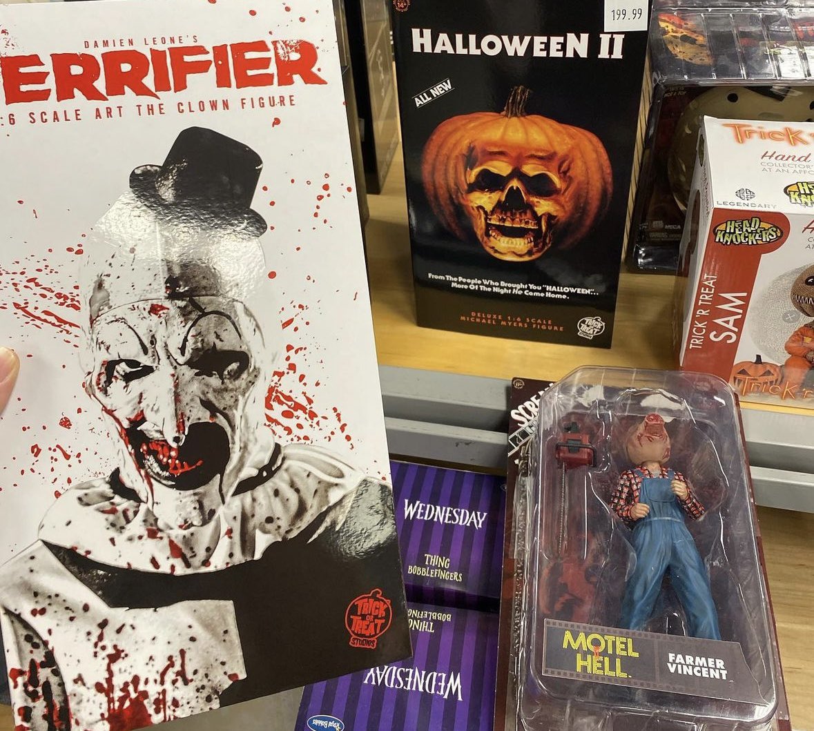 Trick or Treat Studios products have started to arrive to @officialfye stores! 

Happy Hunting! 🎃