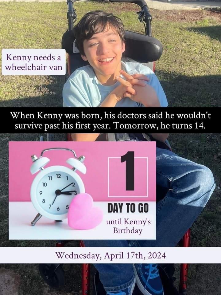 Libertarians are funding Kenny’s new wheelchair van. $36,000 down $5,000 to go. Please donate if you can. Thank you! libertymemesfoundation.org/donations/kenn…