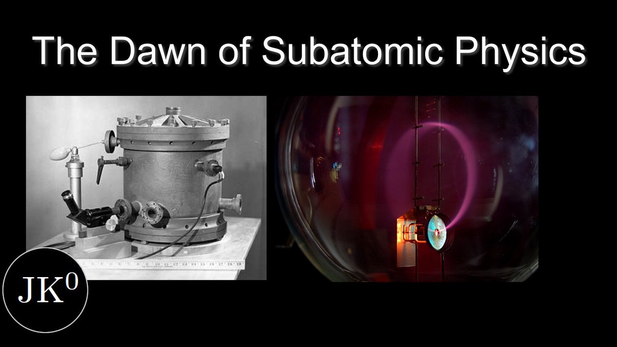 New video: "Unveiling the electron with oil drops." Details of the historic Fletcher-Millikan oil-drop experiment determining the charge of the electron and confirming its subatomic nature. It also includes some academic drama. #JK0 youtu.be/B-uWaEvXqbA
