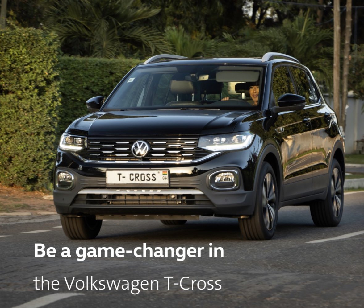 🚀🌍 Elevate your drive, wherever you go. Discover the perfect blend of style and adventure on Ghana’s roads. Get behind the wheel of the T-Cross today and let the journey begin! 
.
Get yours at the link in the Bio
.
#vwghana #volkswagenghana #tcross #tcrossghana #accra