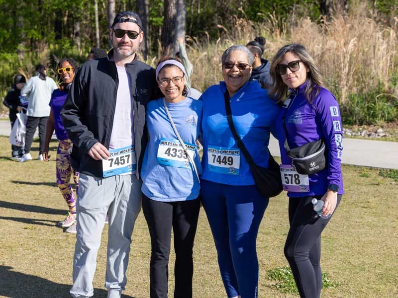We had a blast at the annual Miles for Migraine 5K walk/run. Our team, led by Mahwish Javed, had 62 participants! @milesformigraine