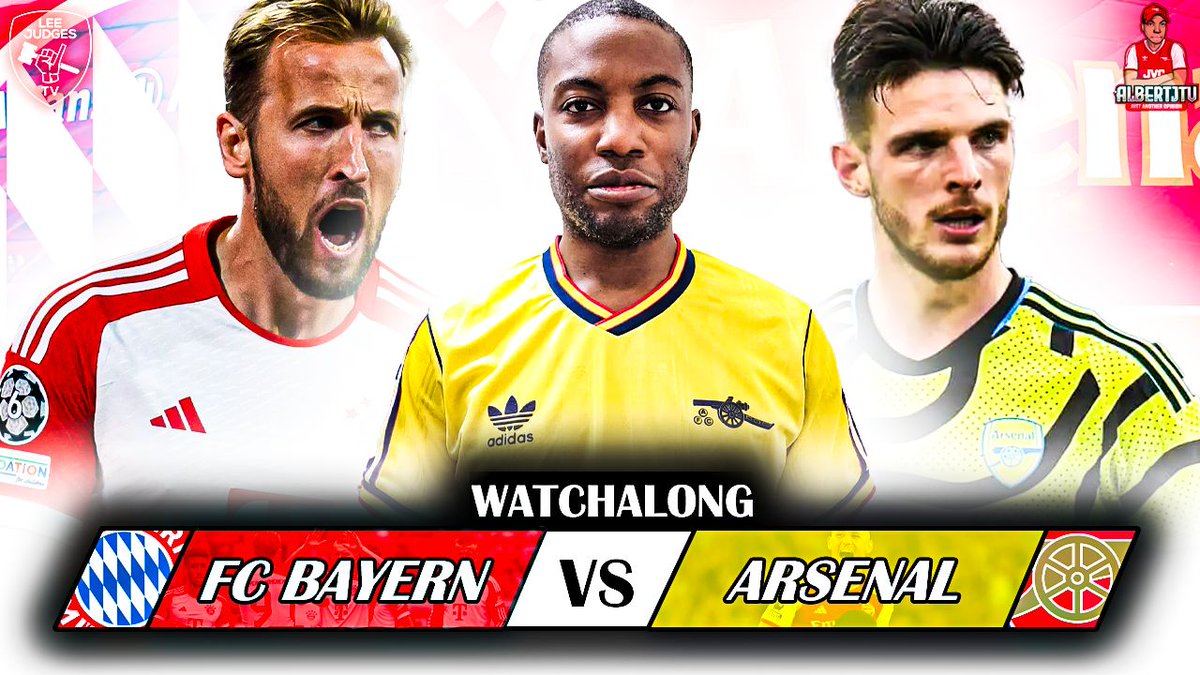 📺 - LIVE WATCH-ALONG 🗓 - Wednesday 17th April ⌚ - 7.50pm On @LeeJudgesTV with Guest Host: @aumoh57 ( AlbertJTV ) ⬇️ Hit Notification Bell 🛎 ⬇️ youtube.com/live/gcHhSzOJX… #BAYARS #UCL #Arsenal