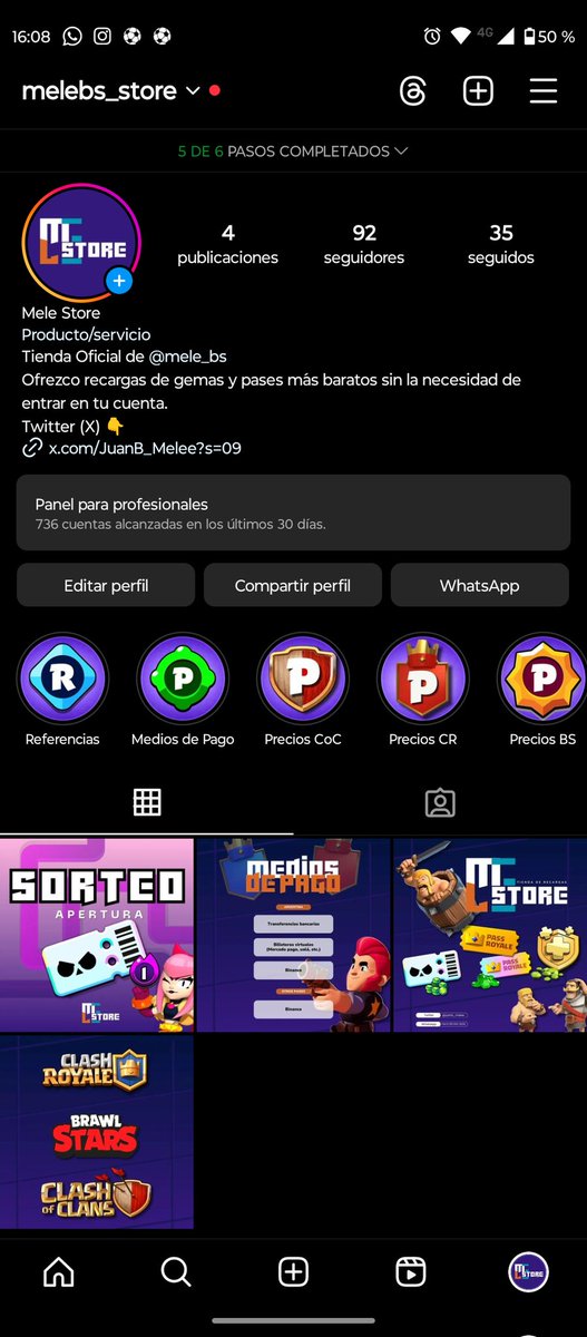 JuanB_Melee's tweet image. ¡Oficialmente se inaugura mi tienda personal "Mele Store" para sus recargas de juegos al mejor precio! ❤️.
Arrancamos con un sorteo de un.. ¡¡DOS BRAWL PASSS PLUS!!

Un ❤️ y 🔄 ayuda un montón 🫶.