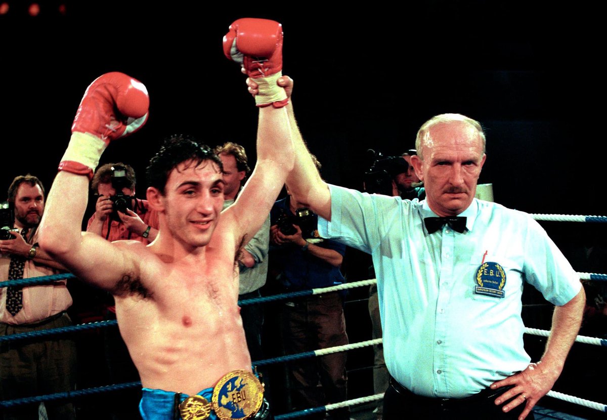 30 years ago on Sunday, I successfully defended my European welterweight title against Alessandro Duran in my hometown of Glasgow #Boxing