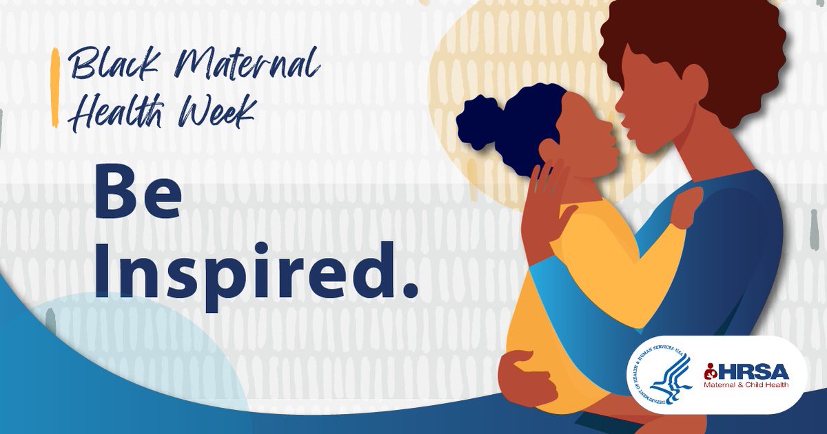We’re inspired by #BMHW24 to create better #maternalhealth outcomes by providing excellence in behavioral health prevention, treatment and recovery support, making sure our #moms get the support and resources they need. #HRSAhelpsMoms