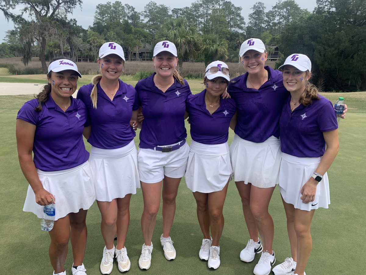 Congratulations to @acmorgan11 for Winning the SoCon Championship and automatic qualifier for NCAA’s! We’re so proud of @FurmanWGolf team and coaches. Truly grateful for our Seniors, Anna and Caroline, for everything they have done for @FurmanPaladins.