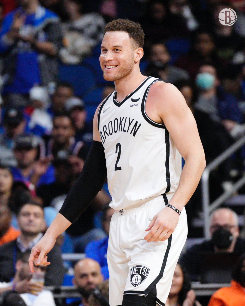 BrooklynNets's tweet photo. Congrats on a helluva career, @blakegriffin23! https://t.co/yxwRmlWclO