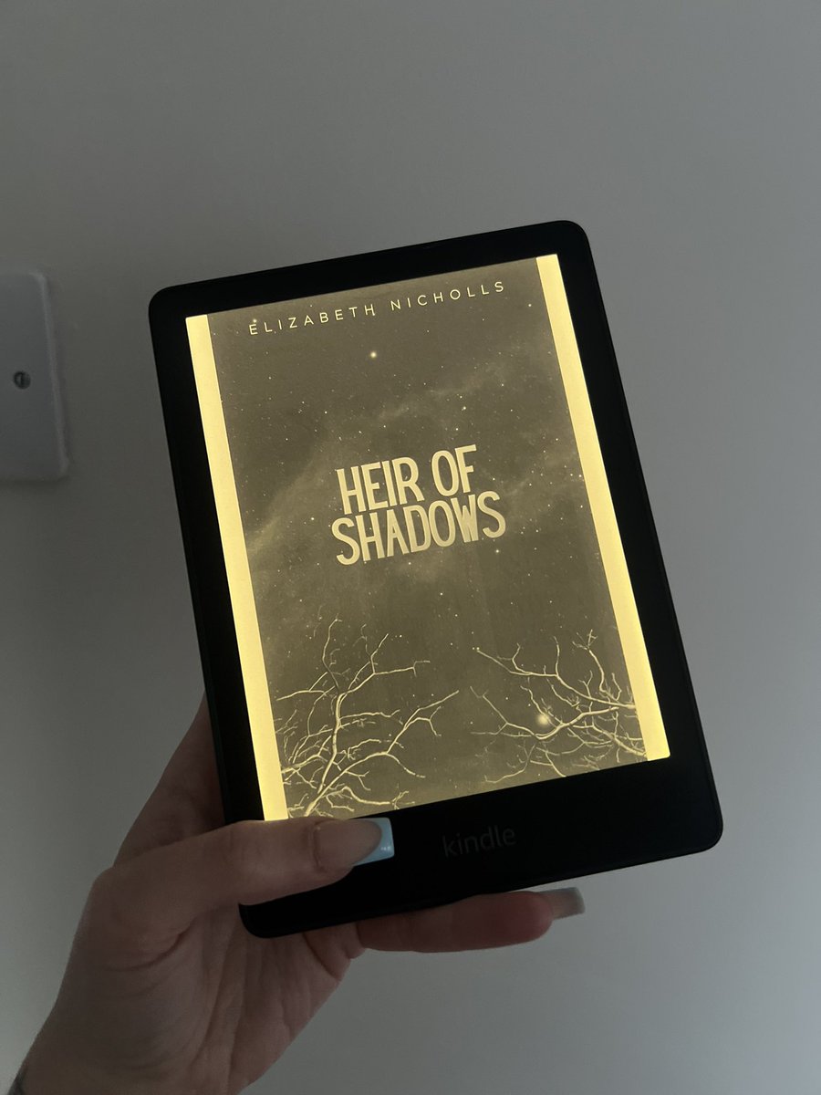 Excuse me 🥹 i have put my first draft on my kindle so i can read it through 🥹🥲