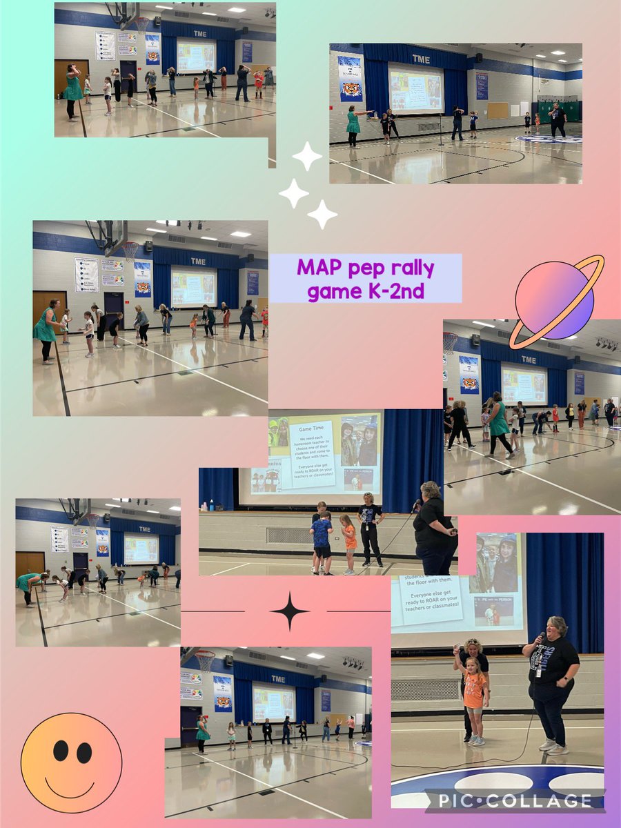 We had such a fun time getting pumped up to start MAP testing tomorrow! We are going to BEAT THOSE SCORES from the fall! #TMGenius #growthmindset