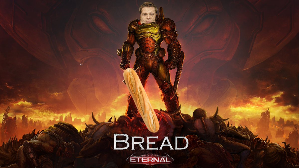 BREADPITONSOL's tweet photo. Bread conquers all https://t.co/CokXis7brs
