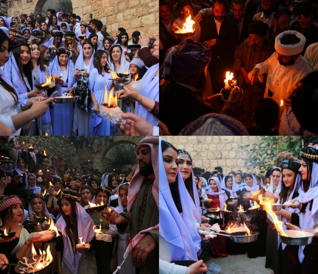 Happy New Year to my Yezidi brothers and sisters.

Sersala we pîroz be🦚