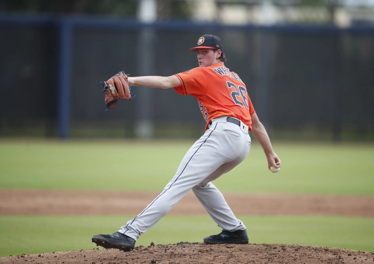 YodanyReygadaJr's tweet photo. AVG Fastball Velocity minor leagues.
Paul Skenes 100.1 mph
Justin Martínez 99.8 mph
Trevor Megill 98.2 mph
Forrest Whitley 98.0 mph (📷)
Dickey Karcher 97.9 mph
#ForrestWhitley | #Astros https://t.co/qNEccHAfq7