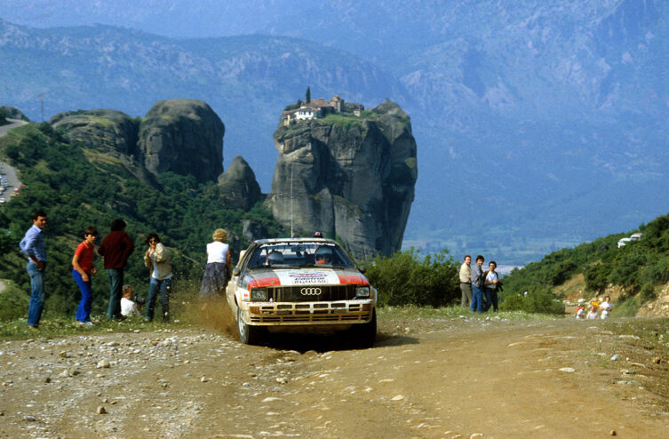 Michèle Mouton / Fabrizia Pons, Audi Quattro 
29. Rothmans Acropolis Rally 1982 (Winners) 🇬🇷🏛️🏁 

📸 Rally With Gr.B Rally Cars