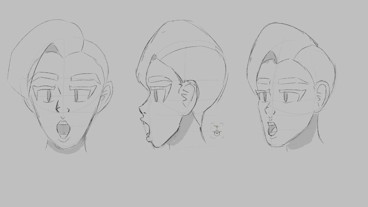 An art practice sketch for face proportions and rotation

#art #smallartist #DigitalArtist #sketch #Sketching #artpractice