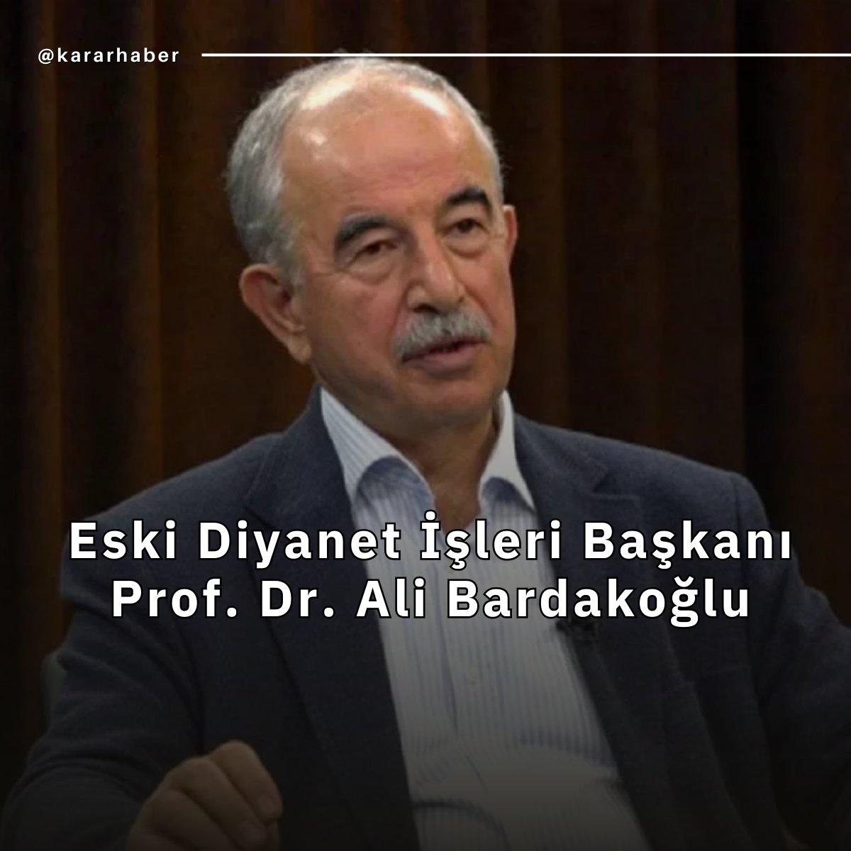 Prof. Dr. Ali Bardakoğlu:

Kur’an-ı Kerim’e bakıyorsunuz, siyasetle ilgili hiçbir ayrıntı yok. Müslümanların devlet kurmasının gerekip gerekmediği dahi belli değil. Ne var? Adalet var. Hakkaniyet var. Doğruluk var. Dürüstlük var. Merhamet var.