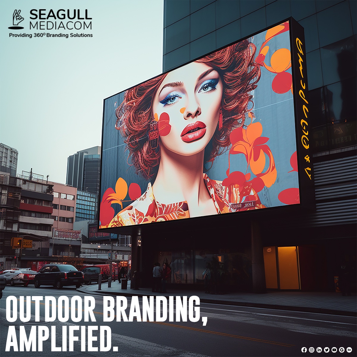 Outdoor branding has evolved over the years and has changed the perception of how people view a brand.

#seagull #seagullmediacom #advertising #performancemarketing #instorebranding #logodesigns #magazinedesigns #advertisement #advertisingagency #graphicdesign #branding