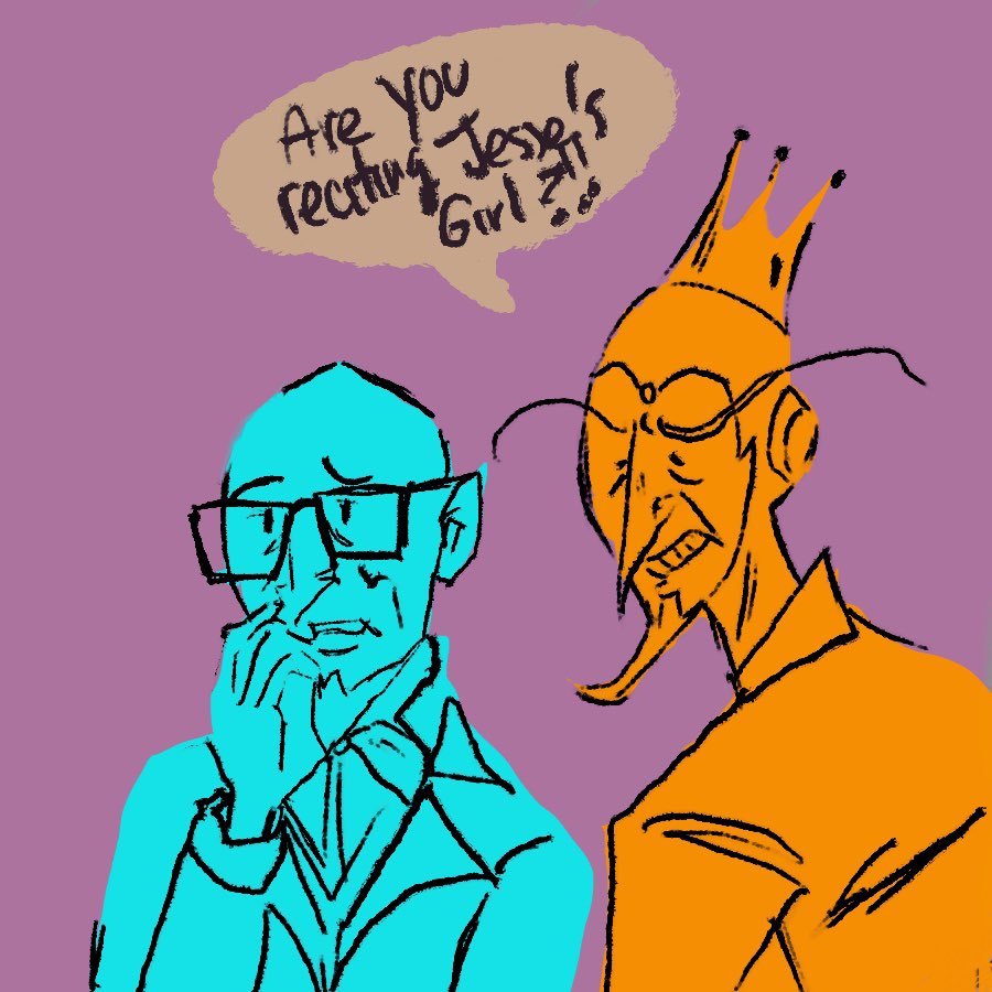 doodle and yes it’s inspired by @b3havi0ur ‘s flats love love #vbros #venturebros